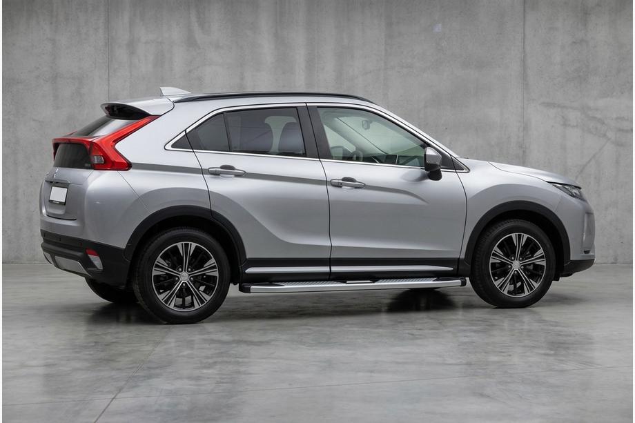 Mitsubishi Eclipse Cross 2017– Mevsim Grey sivuporrastangot (2 kpl, alumiini) Image