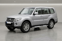 Mitsubishi Pajero Wagon IV 2006–2021 Mevsim Grey sivuporrastangot (2 kpl, alumiini) kuva 1