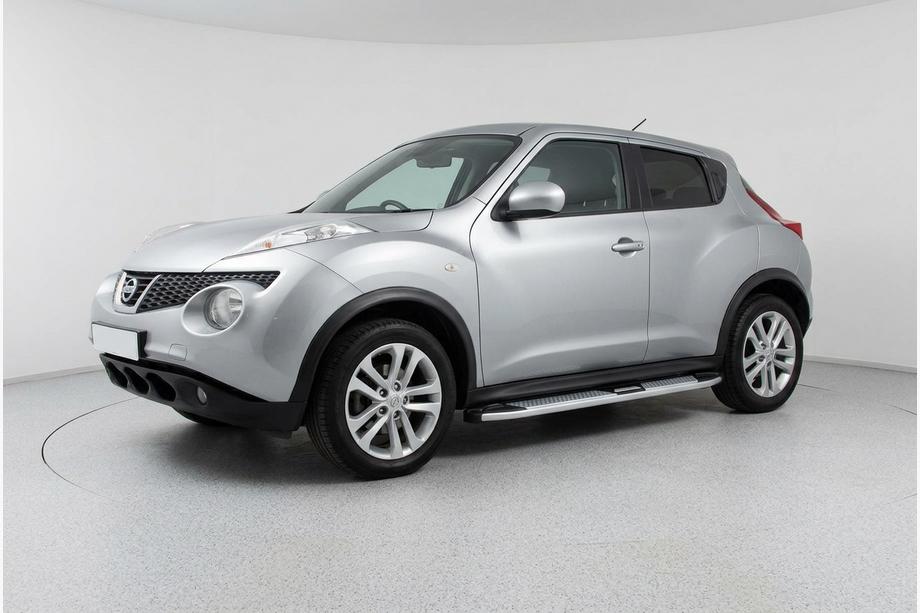 Nissan Juke 2010–2019 Mevsim Grey sivuporrastangot (2 kpl, alumiini) Image