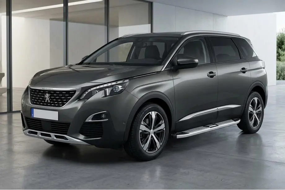 Peugeot 5008 2016–2023 Mevsim Grey sivuporrastangot (2 kpl, alumiini) Image