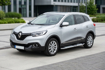 Renault Kadjar 2015–2022 Mevsim Grey sivuporrastangot (2 kpl, alumiini) kuva 1