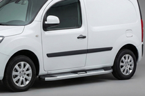 Renault Kangoo 2008–2020 Mevsim Grey sivuporrastangot (2 kpl, alumiini) kuva 1
