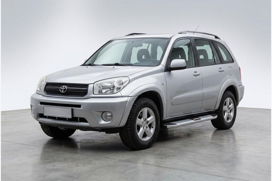 Toyota Rav 4 2001–2005 Mevsim Grey sivuporrastangot (2 kpl, alumiini) Image