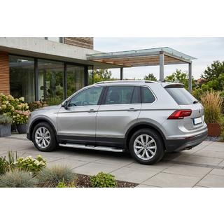 Mevsim Grey sivuporrastangot (2 kpl, alumiini) Volkswagen Tiguan 2016–2023 kuva 1
