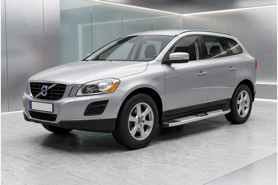 Volvo XC60 2009–2017 Mevsim Grey sivuporrastangot (2 kpl, alumiini) Kuva 1