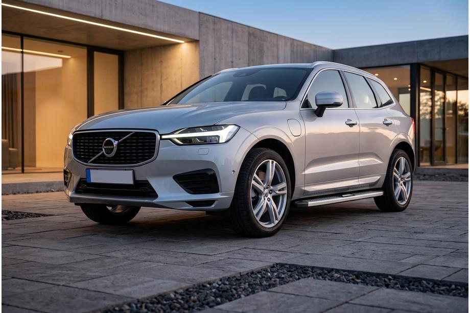 Volvo XC60 2017– Mevsim Grey sivuporrastangot (2 kpl, alumiini) Image