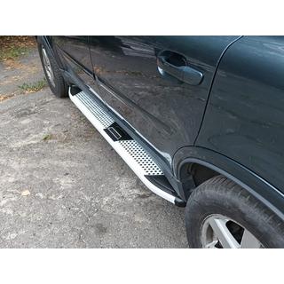 Mevsim Grey sivuporrastangot (2 kpl, alumiini)