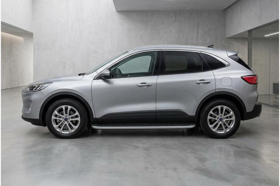 Ford Kuga/Escape 2019– Sivuportaat Tayga Grey (2 kpl, alumiini) Image