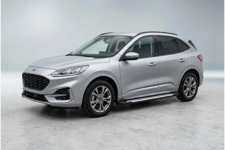 Ford Kuga/Escape 2019– Allmond Grey -sivukynnykset (2 kpl, alumiini) Image
