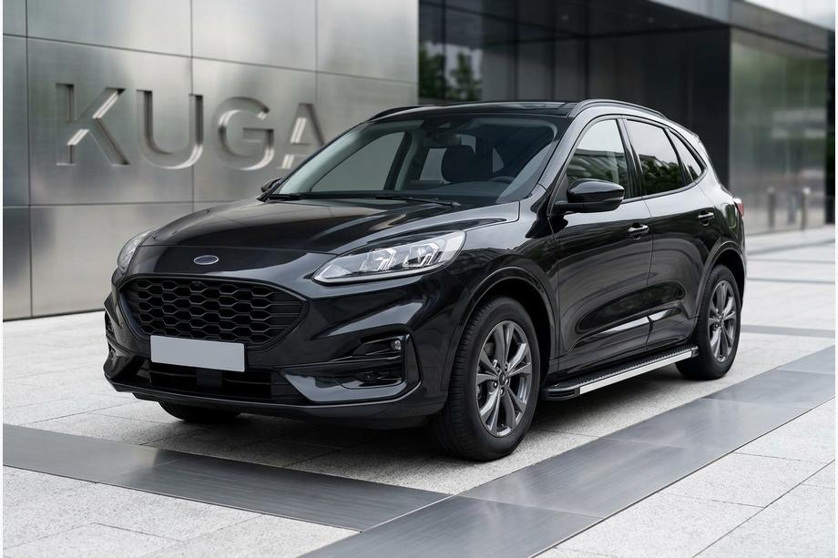 Ford Kuga/Escape 2019– Sivuportaat Maya V1 (2 kpl, alumiini) Image