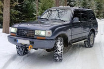 Toyota Land Cruiser 80 1990–1997 Sivuportaat Maya V1 (2 kpl, alumiini) kuva 2