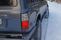 Toyota Land Cruiser 80 1990–1997 Sivuportaat Maya V1 (2 kpl, alumiini) kuva 8