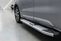 Citroen SpaceTourer 2016– Mevsim Grey sivuporrastangot (2 kpl, alumiini) XS - Lyhyt akseliväli kuva 1