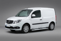 Mercedes Citan 2013–2021 Mevsim Grey sivuporrastangot (2 kpl, alumiini) kuva 1