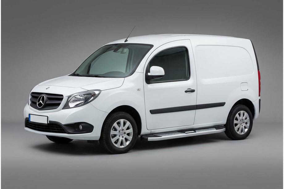 Mercedes Citan 2013–2021 Mevsim Grey sivuporrastangot (2 kpl, alumiini) Image