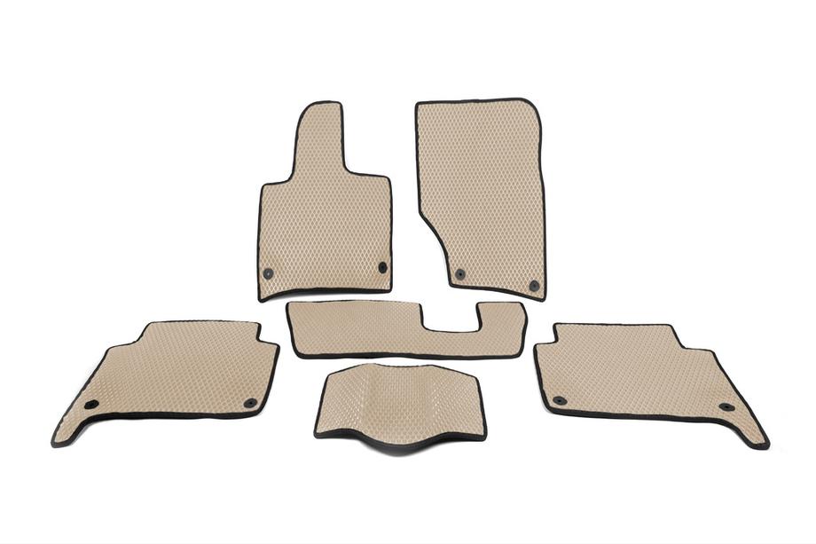 Audi Q7 2005–2015 EVA-auton lattiamatot (beige) Image