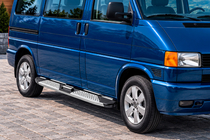 Volkswagen T4 Caravelle/Multivan 1990–2003 Mevsim Grey sivuporrastangot (2 kpl, alumiini) kuva 1