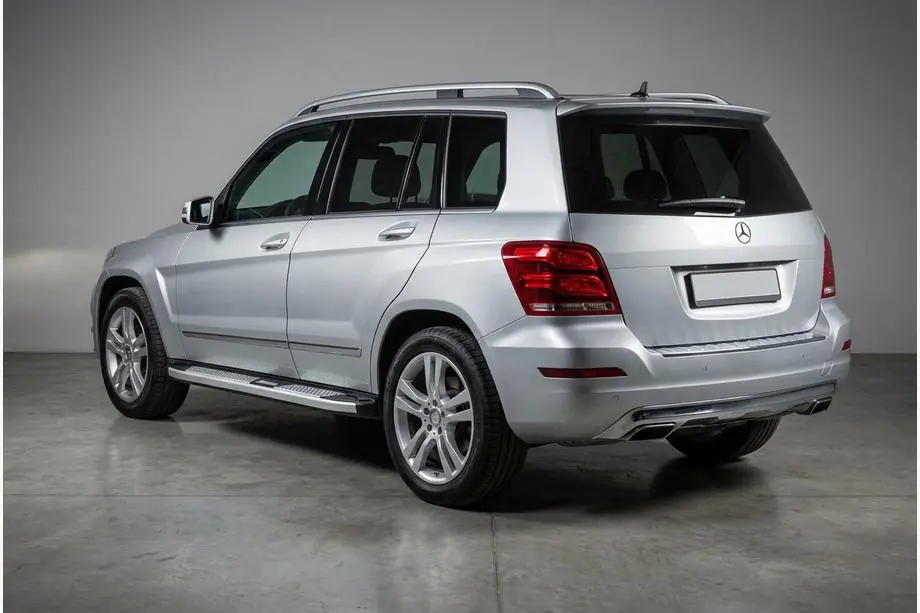 Mercedes GLK-sarja X204 2008–2015 Mevsim Grey sivuporrastangot (2 kpl, alumiini) Image