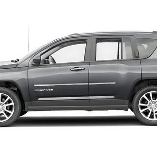 OmsaLine ovilistat (ruostumaton teräs) Jeep Compass 2006–2016 kuva 1