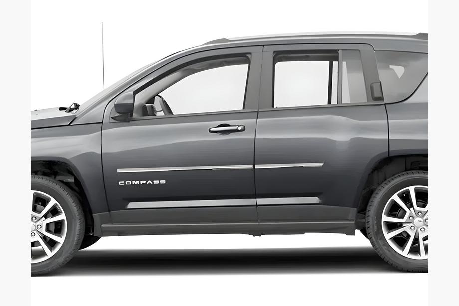 Jeep Compass 2006–2016 OmsaLine ovilistat (ruostumaton teräs) Image