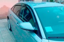 Audi A6 C7 2011–2017 Ikkunadeflektorit Sedan (4 kpl, HIC) kuva 2