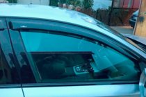 Audi A6 C7 2011–2017 Ikkunadeflektorit Sedan (4 kpl, HIC) kuva 3