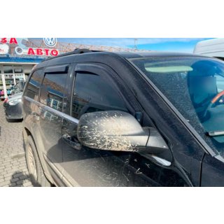 Ikkunadeflektorit (4 kpl, HIC) Jeep Grand Cherokee WK 2004–2010 kuva 2