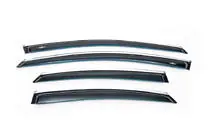 Ford Mondeo 2008–2014 Tuuliohjaimet kromilistalla SD (4 kpl, HIC) kuva 2