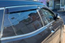 Hyundai Santa Fe 4 2018–2023 Sivulasien tuuliohjaimet kromilistalla (4 kpl, HIC) kuva 2