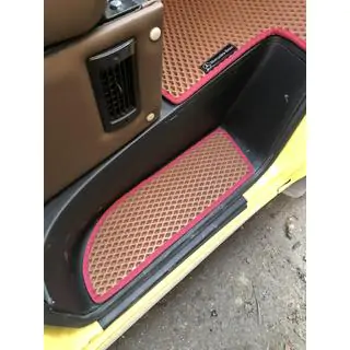 Polyuretaaniset kynnysmatot (3 kpl, EVA, tiilenpunaiset) Mercedes Sprinter W907/W910 2018– kuva 2