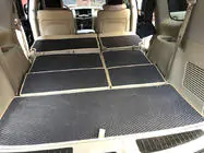 Nissan Armada 2016–2024 Takaistuimen yläosan matto (EVA, musta) kuva 4