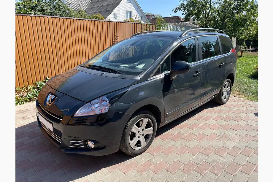 Peugeot 5008 2009–2016 OmsaLine Solid kattokaiteet (2 kpl, mustat) Kuva 4