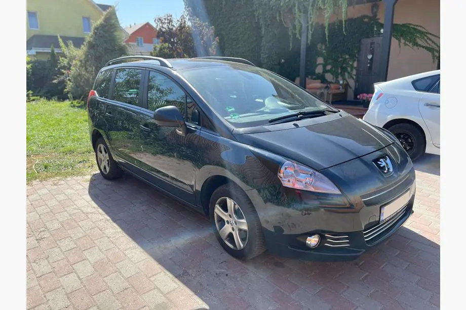 Peugeot 5008 2009–2016 OmsaLine Solid kattokaiteet (2 kpl, mustat) Kuva 5