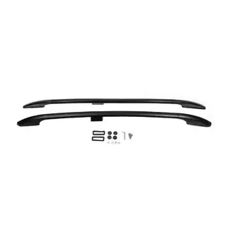 OmsaLine Solid kattokaiteet (2 kpl, mustat) Subaru XV 2011–2017 kuva 2