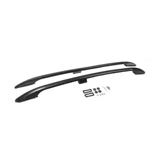 OmsaLine Solid kattokaiteet (2 kpl, mustat) Subaru XV 2011–2017 kuva 3