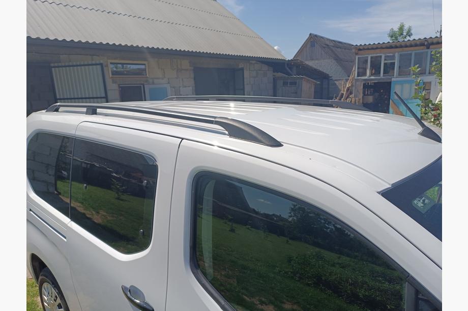 Citroen Berlingo/Multispace 2018– OmsaLine Solid kattokaiteet (2 kpl, mustat) Image