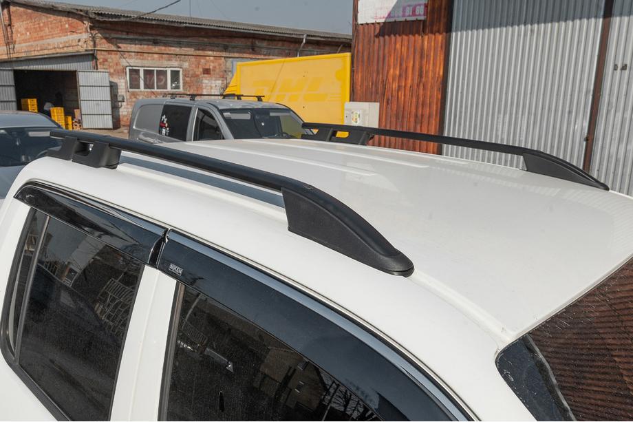 Volkswagen Amarok 2010–2022 OmsaLine Sport kattokaiteet (2 kpl, mustat) Image