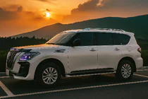 Nissan Armada 2016–2024 Ovilistat (4 kpl, mustat) kuva 4