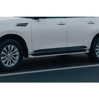 Ovilistat (4 kpl, mustat) Nissan Armada 2016–2024 kuva 1
