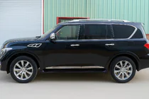 Nissan Armada 2016–2024 Oven listat (4 kpl, kromi) kuva 3