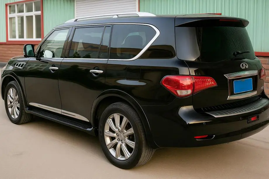 Nissan Armada 2016–2024 Oven listat (4 kpl, kromi) Image