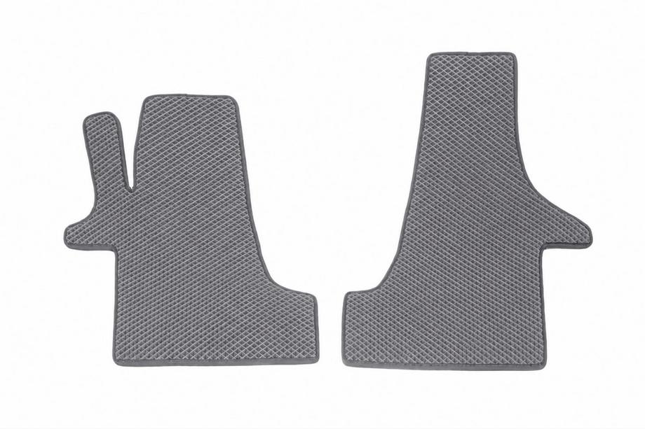 Volkswagen T5 Caravelle 2004–2010 EVA-auton matot (harmaat, eteen, 2+1) Image