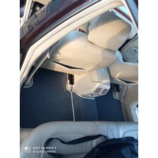 Polyuretaani auton lattiamatot (EVA, mustat) Hyundai Grandeur 2005–2011 kuva 3