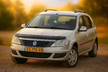Renault Logan I 2008–2013 Konepellin tuuliohjain (EuroCap) kuva 1