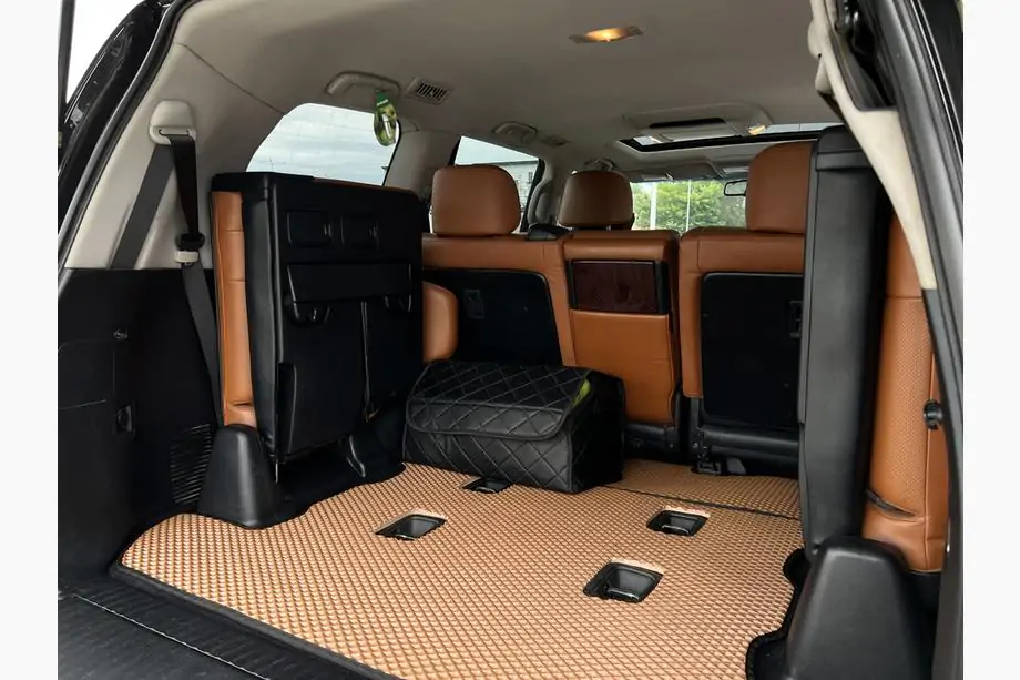 Toyota Land Cruiser 200 2007–2021 Tavaratilan matto 2 kpl (EVA, 7-paikkainen, tiilenpunainen) Image