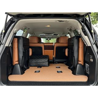Tavaratilan matto 2 kpl (EVA, 7-paikkainen, tiilenpunainen) Lexus LX570/450d 2008–2022 kuva 1