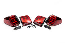 Nissan Patrol Y62 2010–2024 LED-takavalot (RED-Sequential) kuva 3