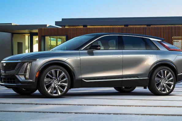 Cadillac Lyriq -crossover on amerikkalaismerkin ensimmäinen sarjasähköauto