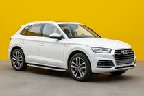 Audi Q5 2017–2025 Sivuportaat Tayga Grey (2 kpl, alumiini) kuva 1