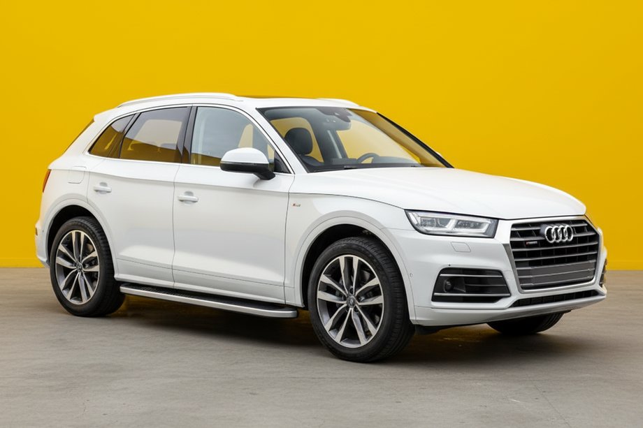 Audi Q5 2017–2025 Sivuportaat Tayga Grey (2 kpl, alumiini) Image